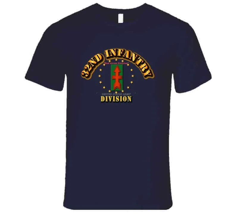 32nd Infantry Division - Red Arrow Division T Shirt