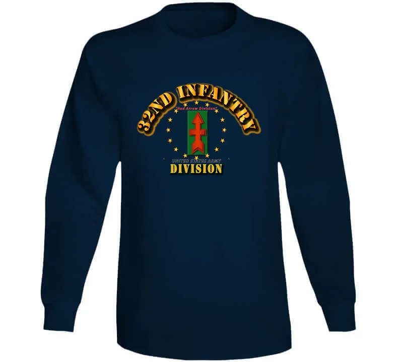32nd Infantry Division - Red Arrow Division T Shirt
