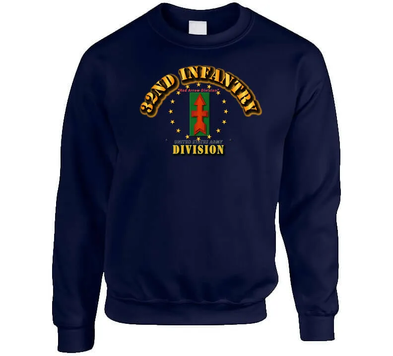 32nd Infantry Division - Red Arrow Division T Shirt