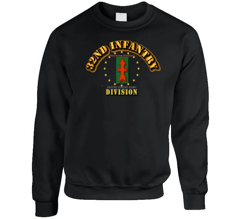 32nd Infantry Division - Red Arrow Division T Shirt
