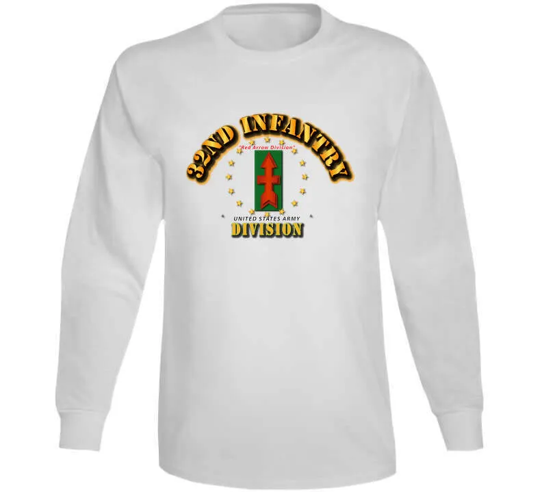 32nd Infantry Division - Red Arrow Division T Shirt