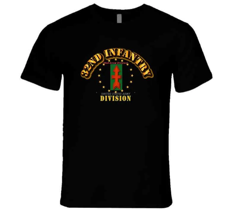 32nd Infantry Division - Red Arrow Division T Shirt