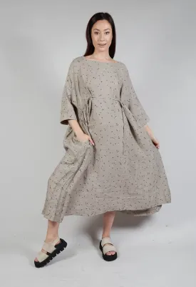 Affresco Ls Dress In Carbone