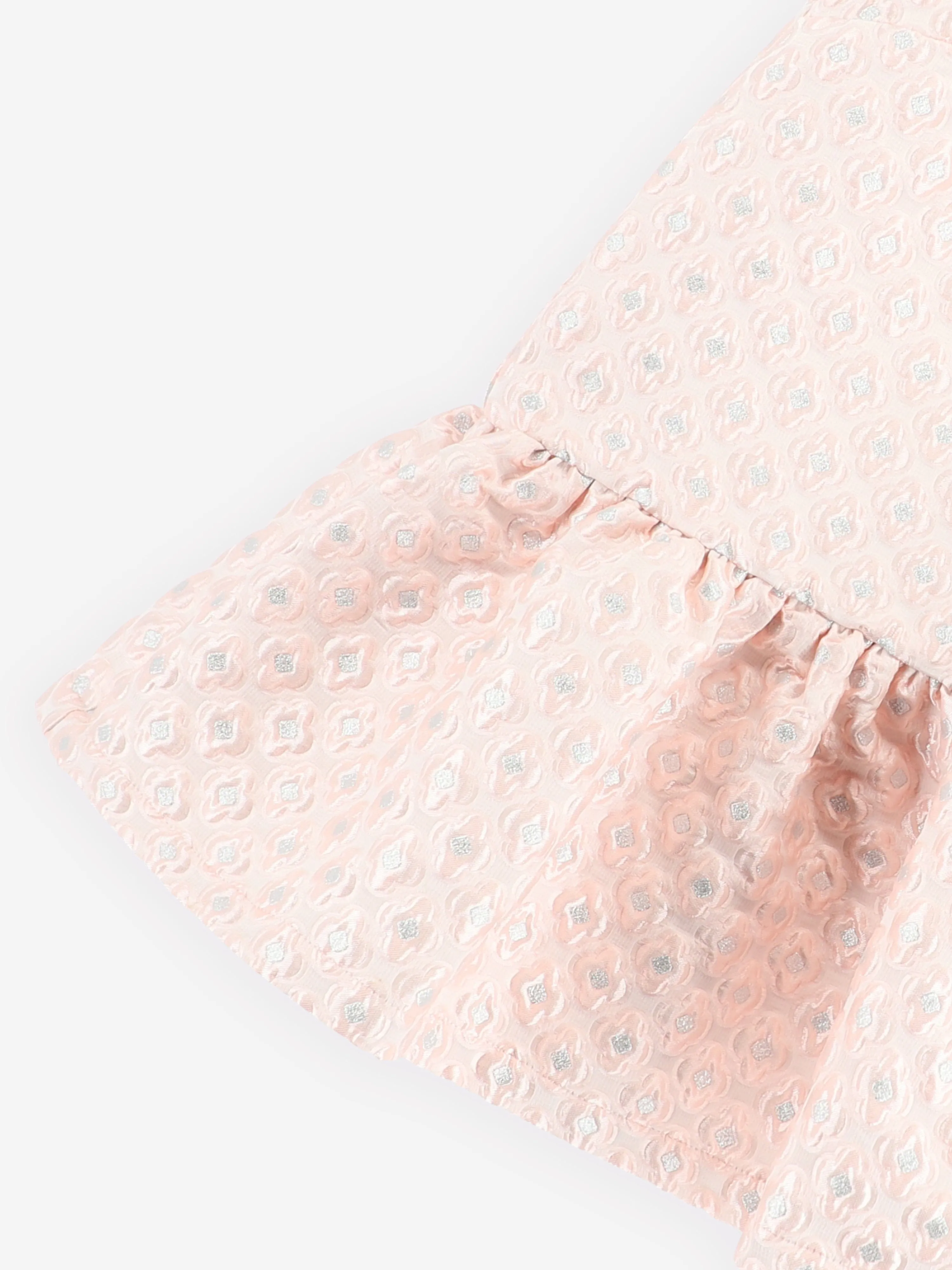Angels Face Girls Anneka Jacquard Dress in Pink