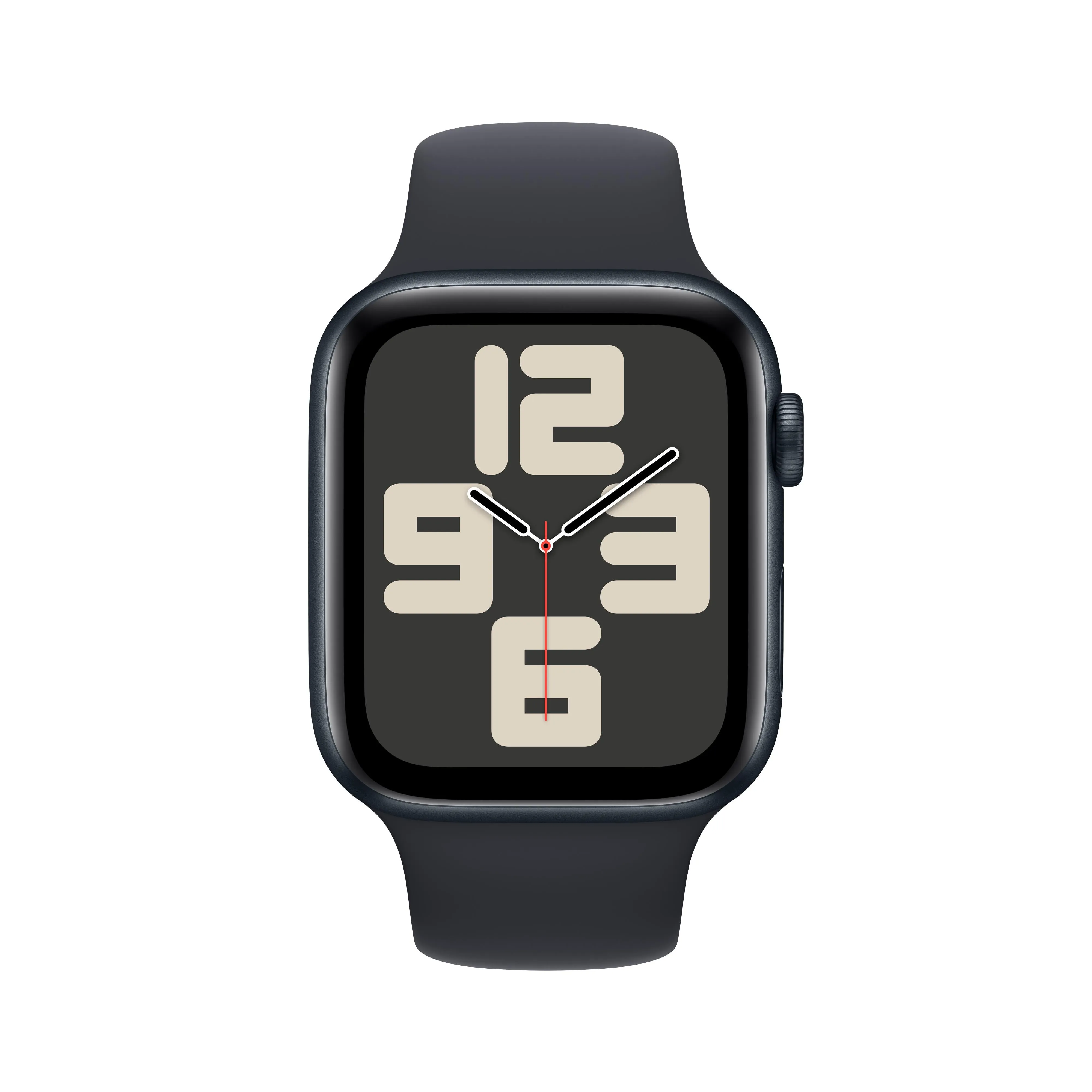 Apple Watch SE GPS 44mm Midnight Aluminium Case with Midnight Sport Band - M/L