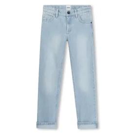 Bleach Denim Trousers