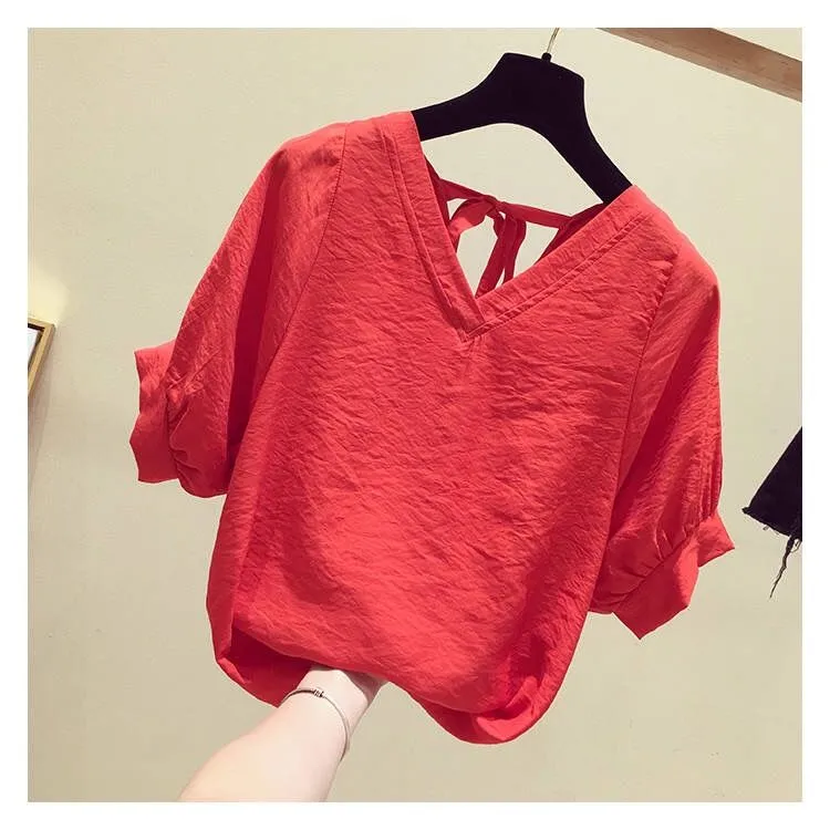 Blouses Embroidery Casual Shirt Sleeve Medium Long