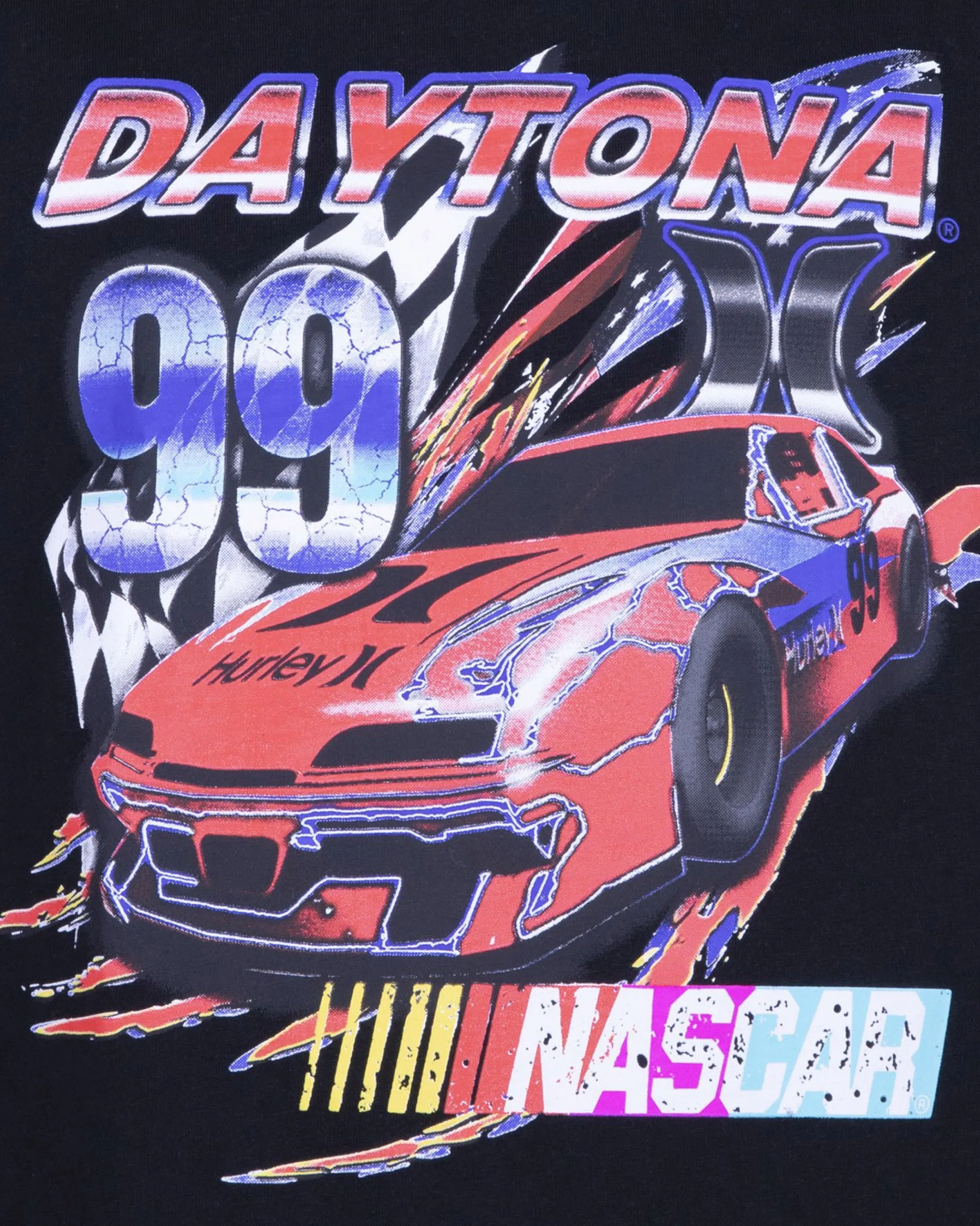 BOY'S HURLEY X NASCAR EVERYDAY SHORT SLEEVE TEE