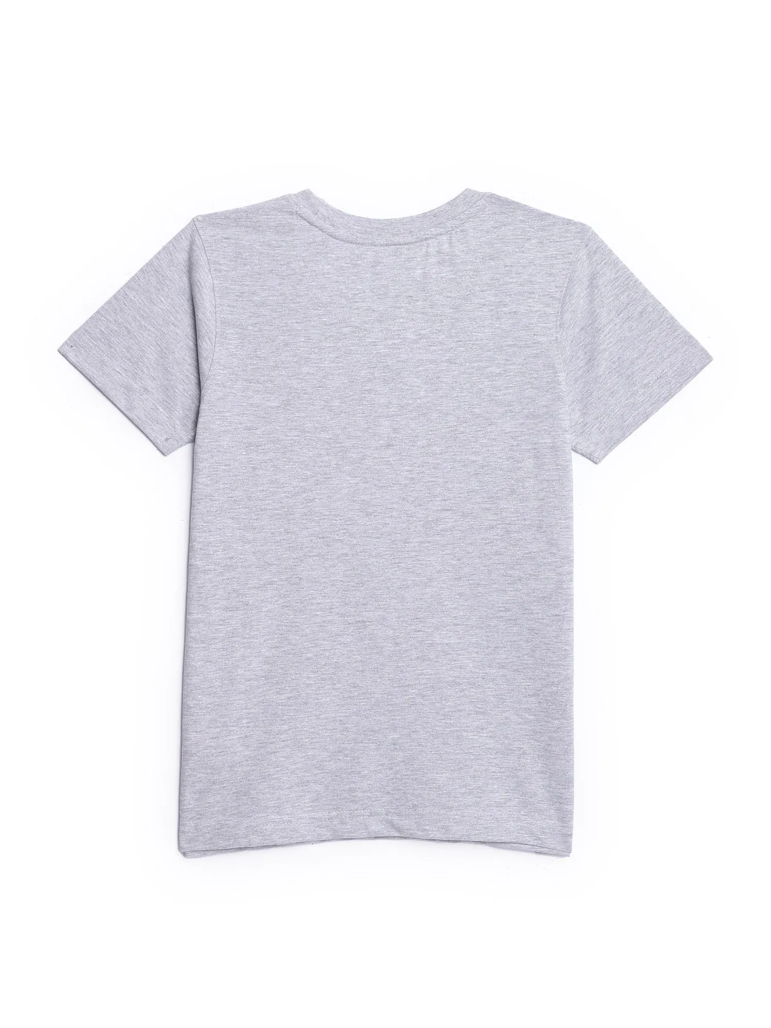 Cantabil Boys Grey Round Neck T-Shirt
