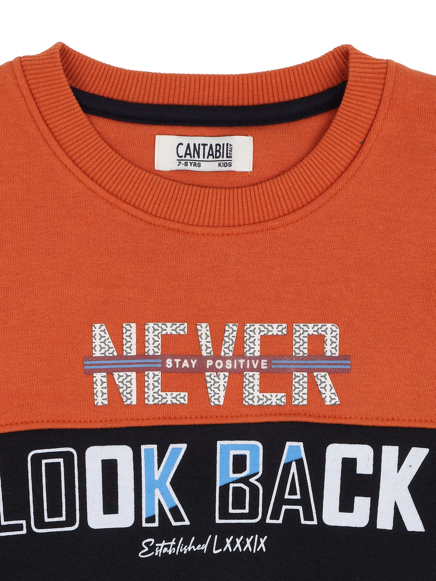 Cantabil Boys Rust Sweatshirt