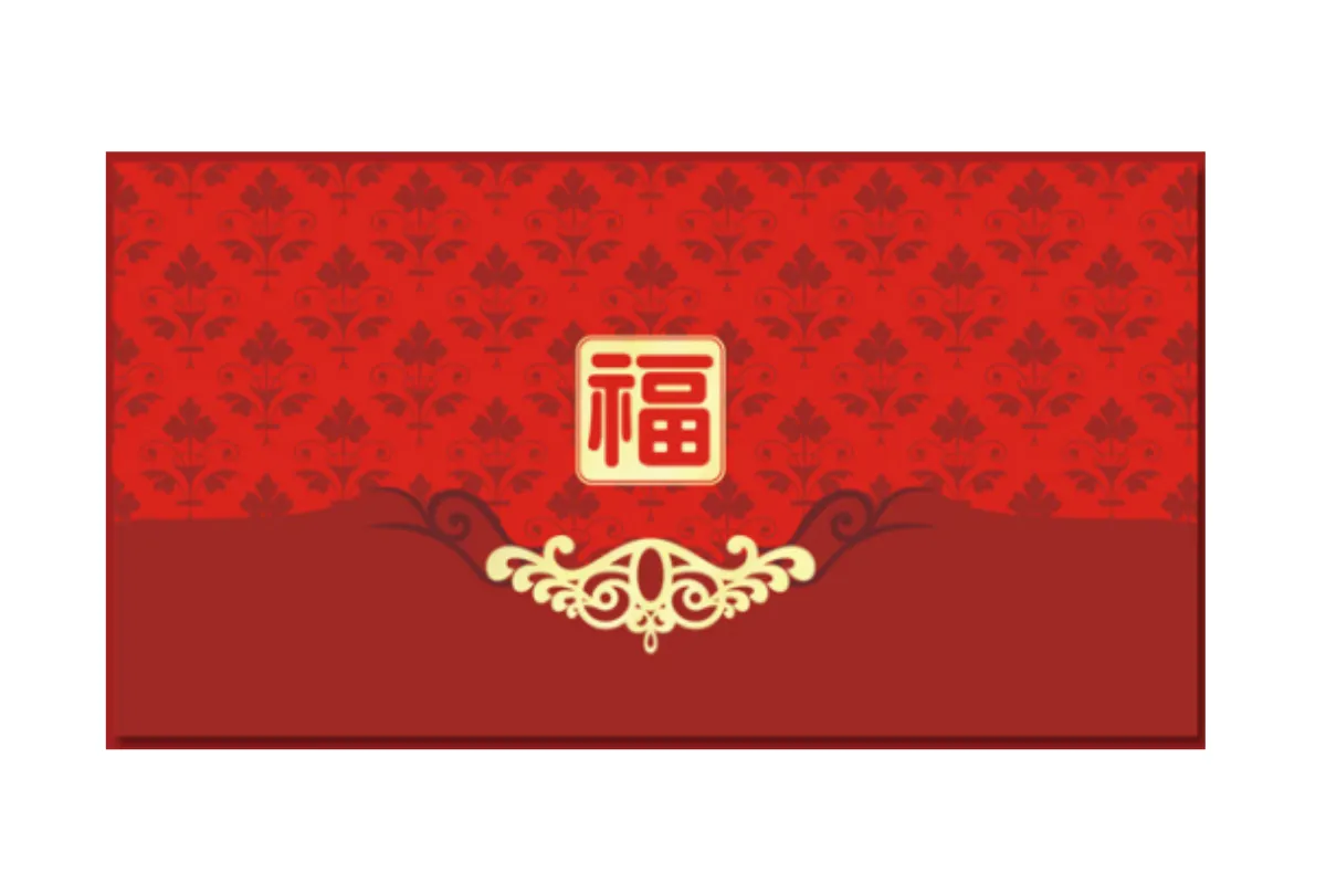 Chinese New Year Premium Horizontal Red Packets (30pcs)