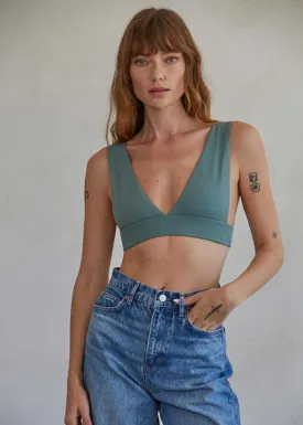Dealbreaker Seamless Brami - Dark Jade