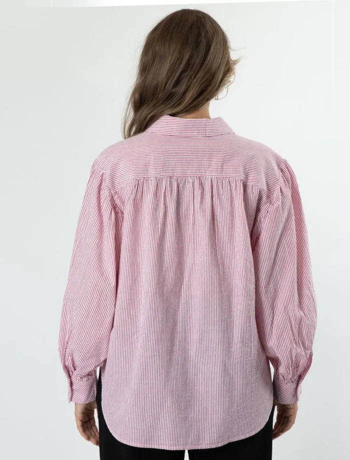 Dolly Top (Red/White)