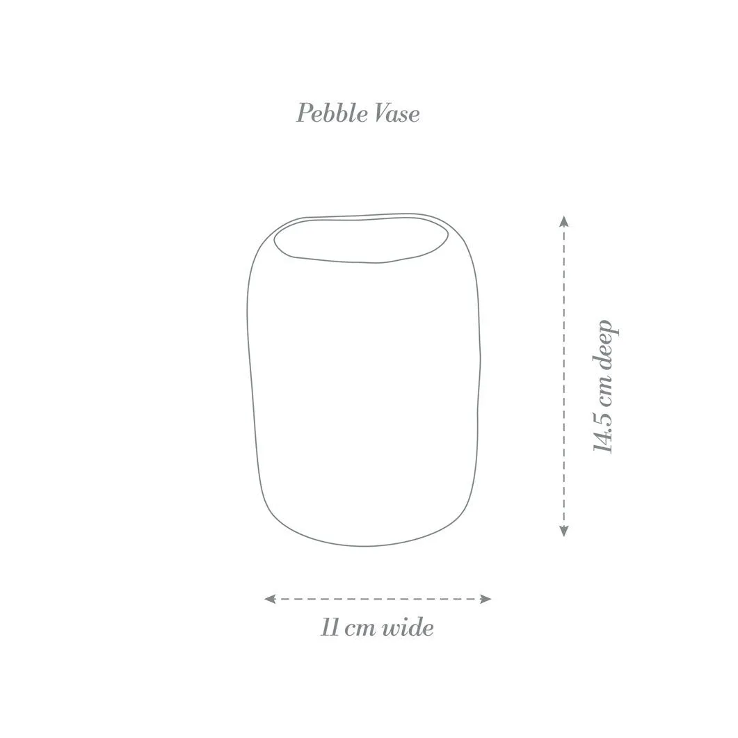 Fairy Floss Gum Pebble Vase