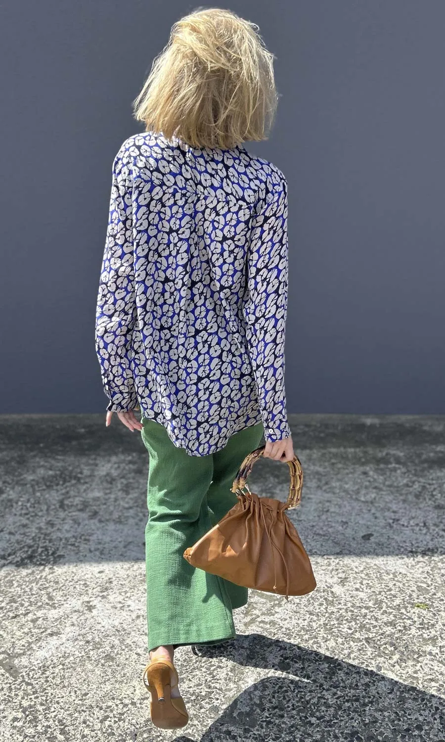 hoss Blue Shibori Shirt - Coming Soon!