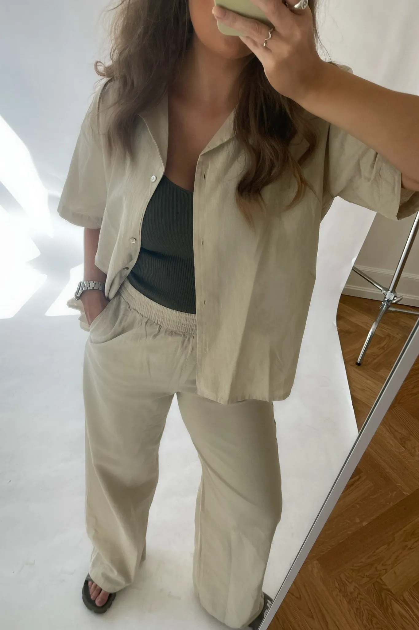 JXLisa Skjorte - Beige