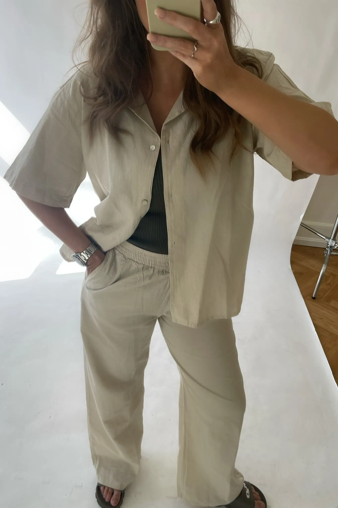 JXLisa Skjorte - Beige