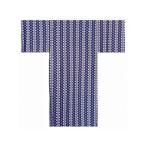 Men's Yukata: Chain Pattern