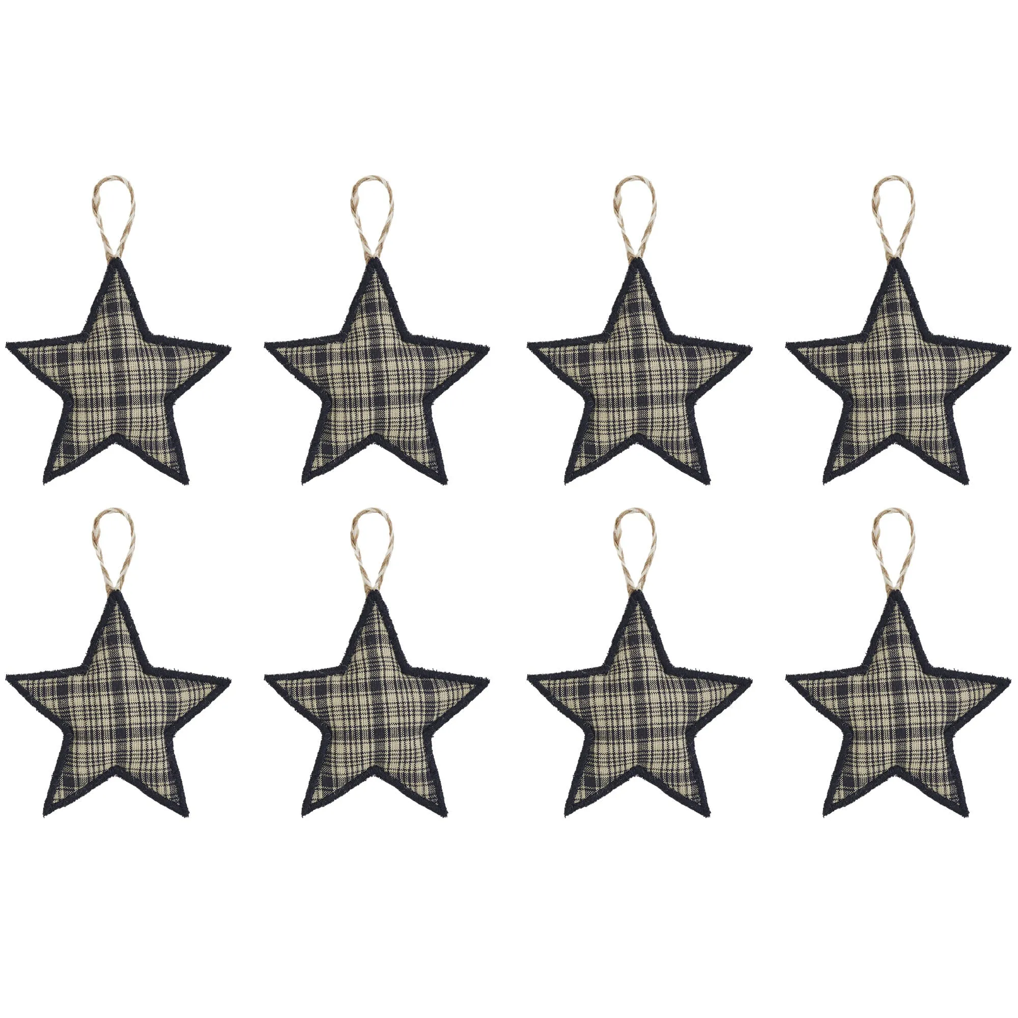 My Country Star Ornament Bowl Filler Set of 8 3.5x3.5