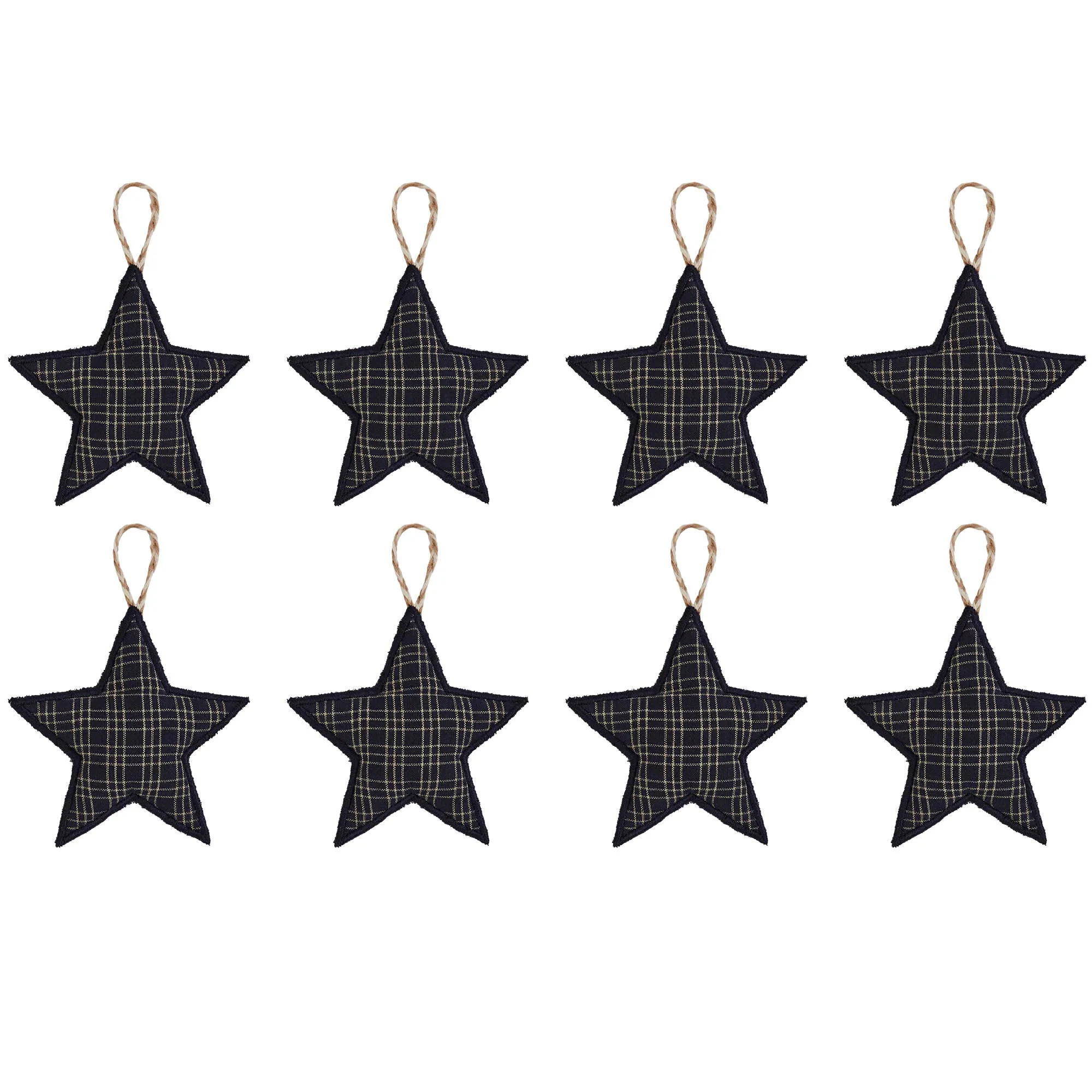 My Country Star Ornament Bowl Filler Set of 8 3.5x3.5