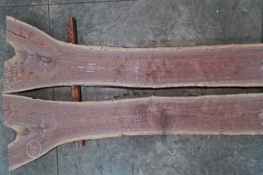 Oregon Black Walnut Bookmatch BMBW-1290