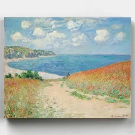 Path in the Wheat Fields at Pourville - Paint by Numbers Kit