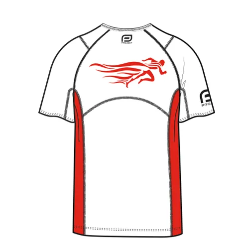 STG24 Men's Active Run Tee - WHITE