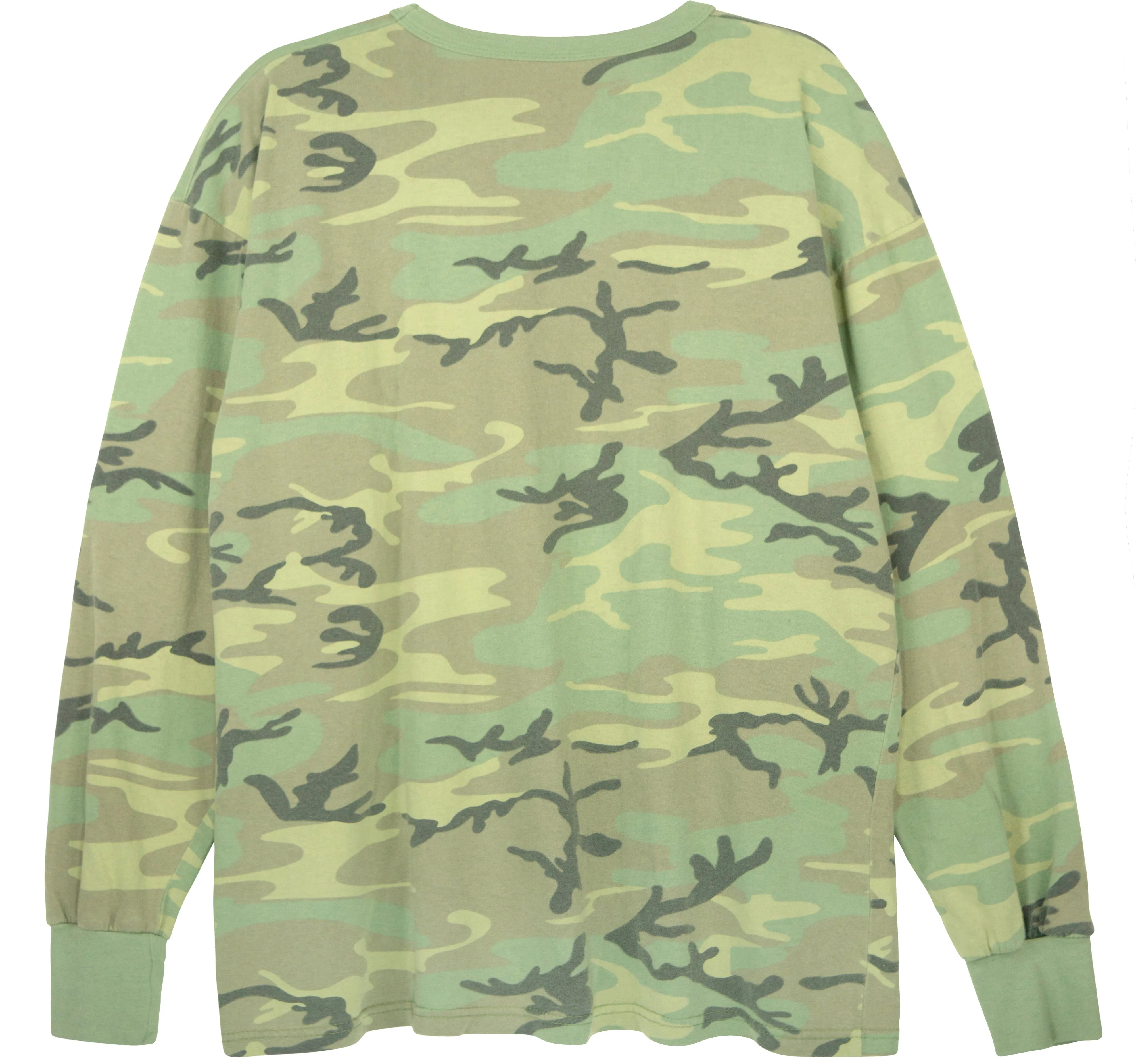 VINTAGE CAMO LONG SLEEVE TEE