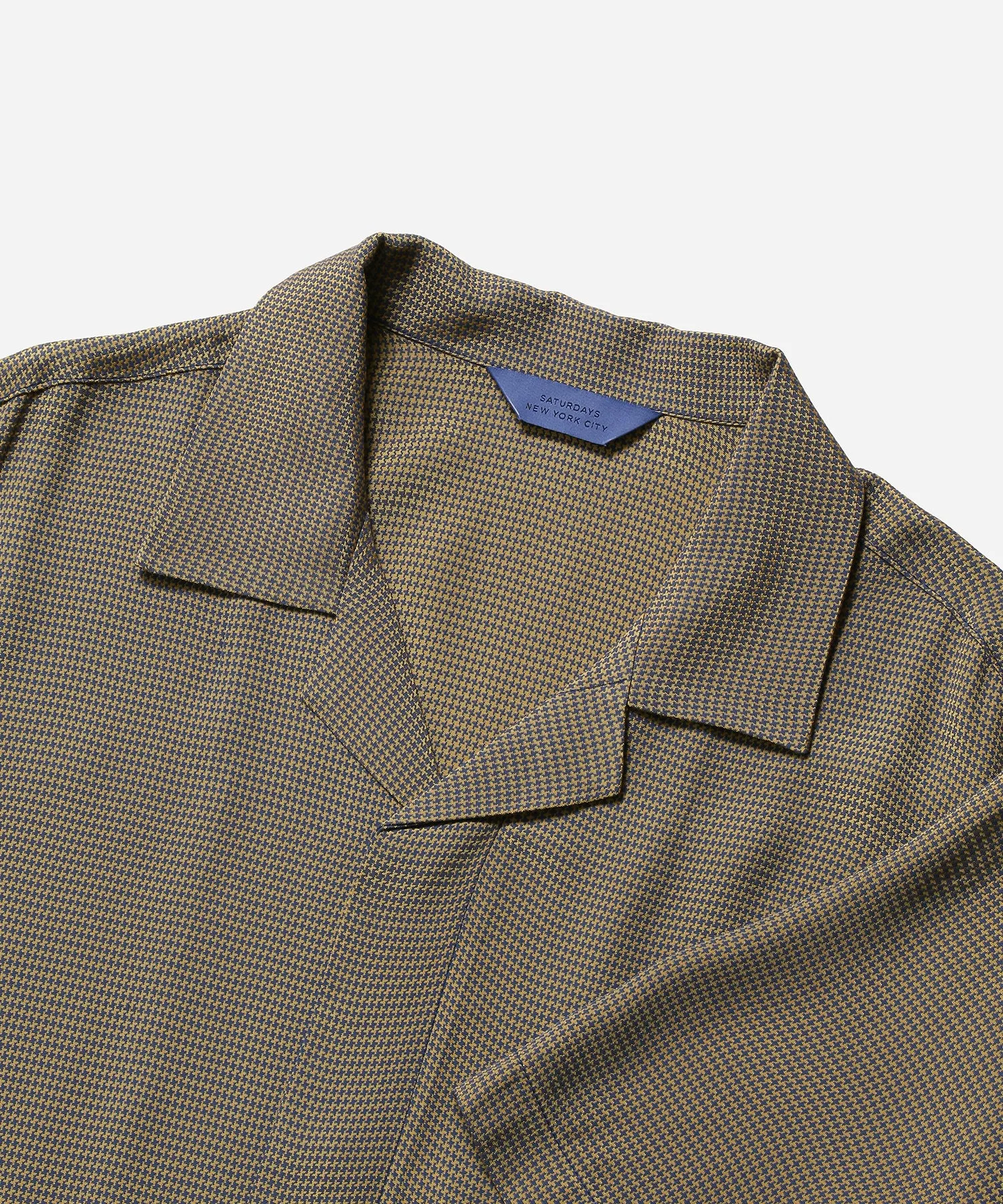 York Mini Houndstooth Short Sleeve Shirt